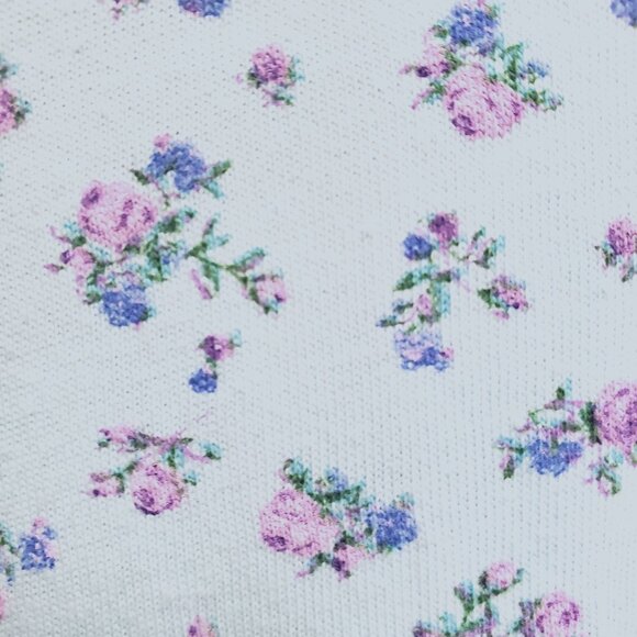 Blue Flowered Nightgown - Picture 2 of 2